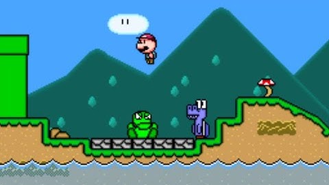 SMW Standard Easy romhack 1UPSuperMarioWorld Playthrough Part 1 (On Snes9x Emulator)