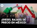 ¡El combustible será más barato! Gobierno y gasolineros acuerdan bajar precio del Diesel a 27 pesos