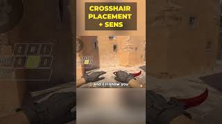 underated tip to improve your xhair placement #cs2tips #csgo #cs2