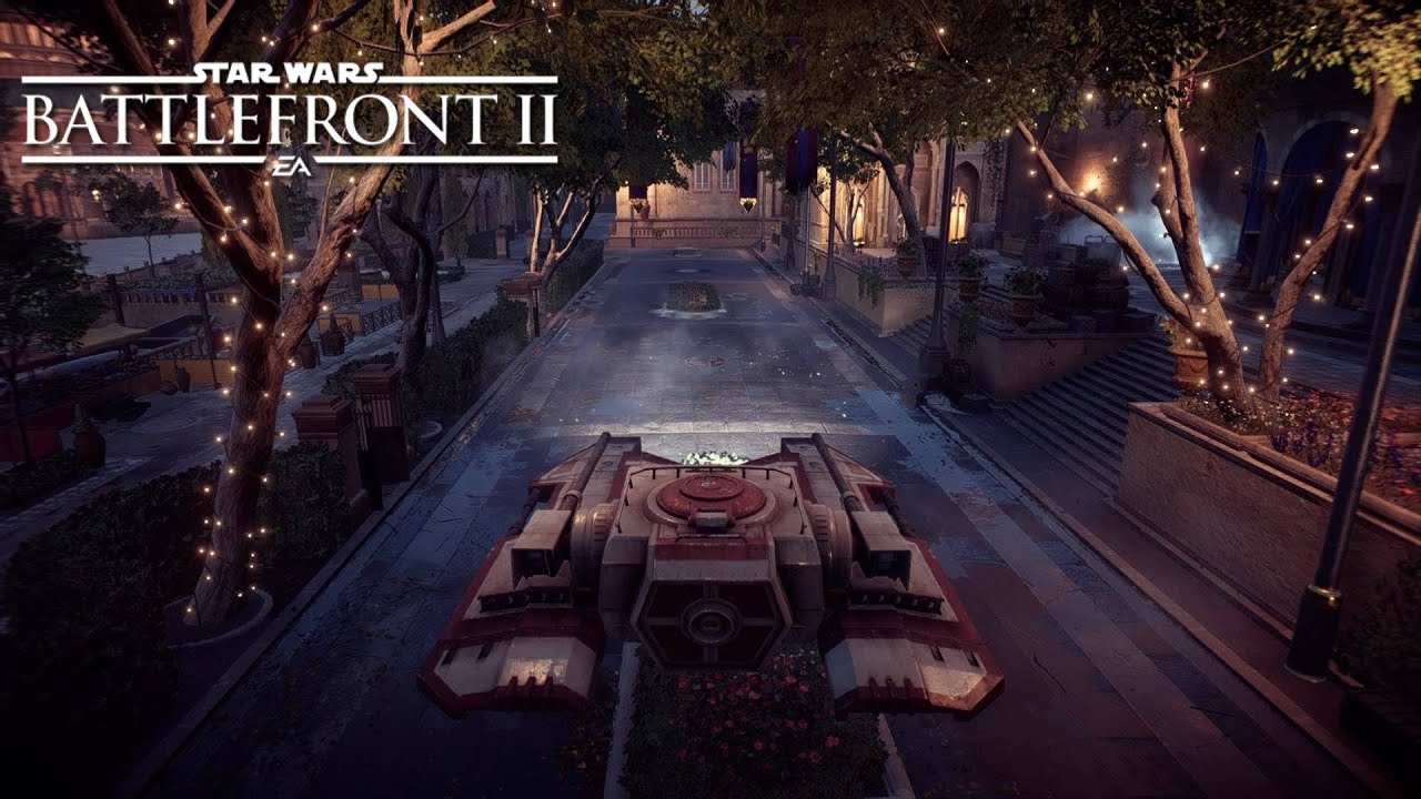 STAR WARS Battlefront 2 TX 130 GAMEPLAY IN NABOO CAPITAL SUPREMACY