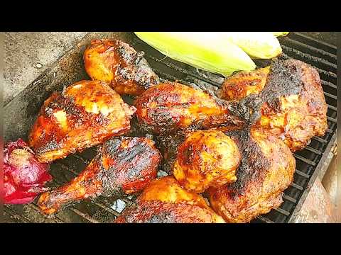 How I Make Bar-B-Jerk Chicken & Rosemary Roasted Veggies