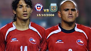 El show de MATÍAS FERNÁNDEZ Y HUMBERTO SUAZO en el único triunfo oficial de CHILE ante ARGENTINA.