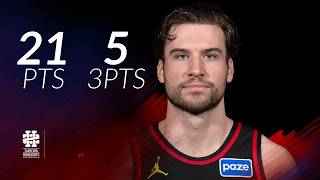 Corey Kispert 21 pts 5 threes vs Heat 25/26 season