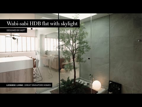 Video: Redesigned Singaporean Residence cu luminatoare luminatoare