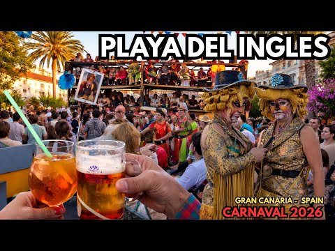 Carnaval From Pedro Bar Playa Del Inglés  2026