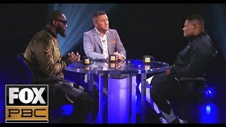 DEONTAY WILDER AND LUIS ORTIZ : FACE TO FACE | PBC ON FOX