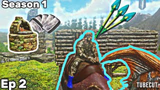 Ark survival evolved mobile |ep 2| better duds and refining forge