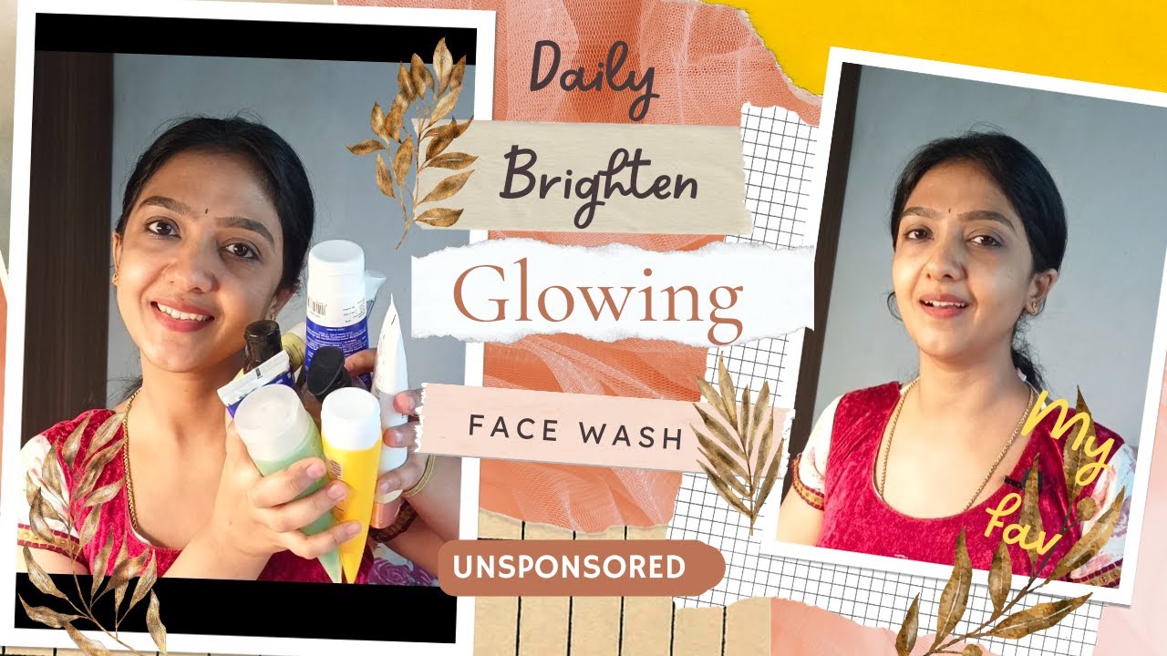 Unsponsored everyday face wash💯 Glow 🤩 Brightens ✅ whitens💯#anbudanpriya