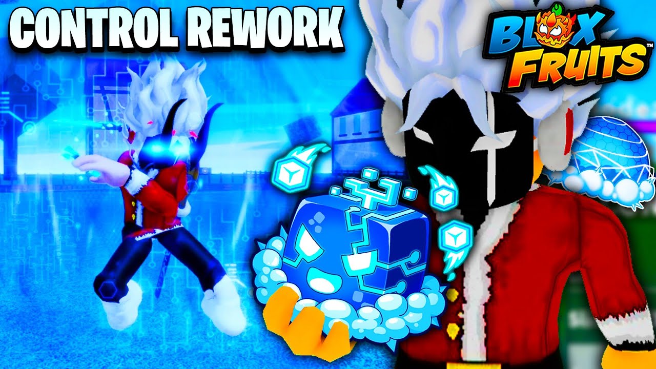 PROBÉ la CONTROL REWORK y ESTÁ LOCAMENTE ROTA en BLOX FRUITS😶