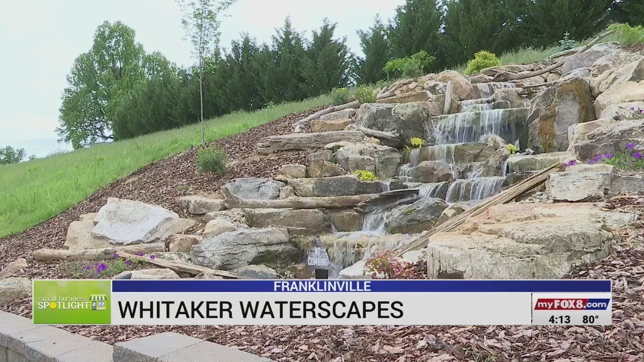 Small Business Spotlight: Whitaker Waterscapes transforms yards with breathtaking water features