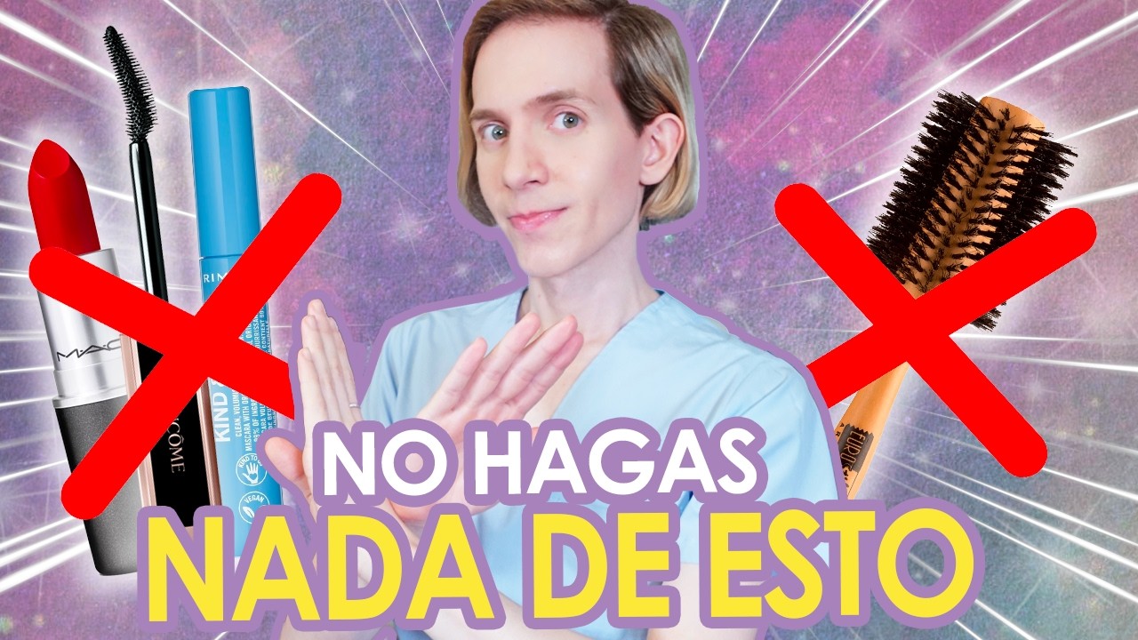 9 ERRORES INVOLUNTARIOS que PODRÍAS ESTAR COMETIENDO (y dañan tu piel y tu pelo) - No los cometas