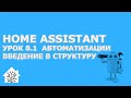 Home Assistant. Урок 8.1 Автоматизации - структура, триггеры, условия, действия. Скрипты