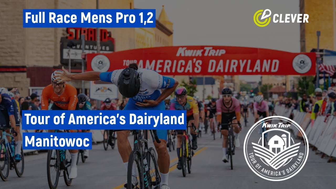 Tour of America's Dairyland 2024 - Day 4 - Mens Pro 1,2 - Full Race Overlayed
