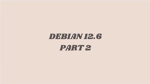 Part 2 : Perintah dasar Debian 12.6 | Karina Wijining Rahayu | XI TKJ 1 | SMKN 6 Malang