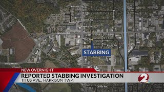 Officers respond to reported stabbing in Harrison Township