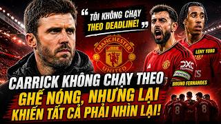 CARRICK KHÔNG CHẠY THEO GHẾ NÓNG, NHƯNG LẠI KHIẾN TẤT CẢ PHẢI NHÌN LẠI screenshot 1