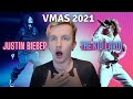 JUSTIN BIEBER & THE KID LAROI - STAY & GHOST LIVE VMA 2021 PERFORMANCE // REACTION