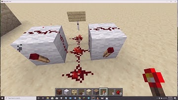 Rapid Pulsar Circuit in Minecraft