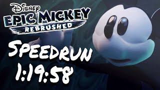 [FWR] Epic Mickey: Rebrushed - Any% Speedrun in 1:19:58