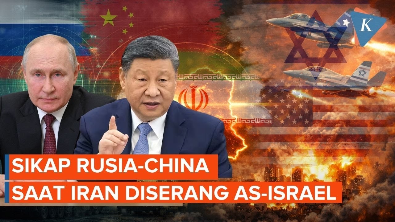 Rusia-China Jadi Penonton, Saat Iran Diserang AS-Israel