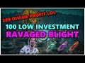 Poe mirror shards  100 low investment blightravaged maps  stream highlights 738