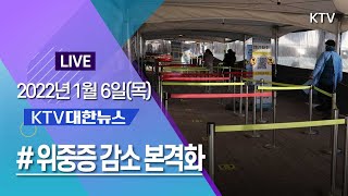 코로나19 특집 대한뉴스ㅣ위중증 감소 본격화 18~59세 '3차접종' 강조 (22.1.6.)