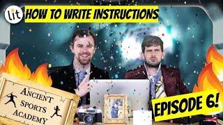 How To Write and Film Instructions ep.6/10 | Ancient Sports Academy Project | #withme