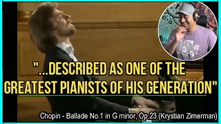 Chopin- Ballade No 1. in G minor, Op 23 (Krystian Zimerman) REACTION & REVIEW