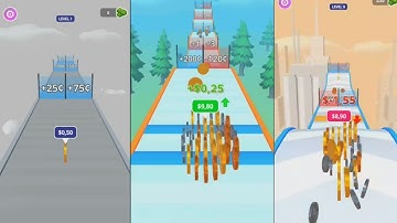 Money Rush - Gameplay Part 1 All Levels 1-12  (Android, iOS)