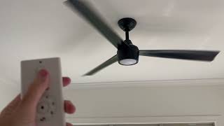 Product Review: MINKA-AIRE F626L-CL Skinnie 56" Ceiling Fan with Integrated LED Light in Coal Finish