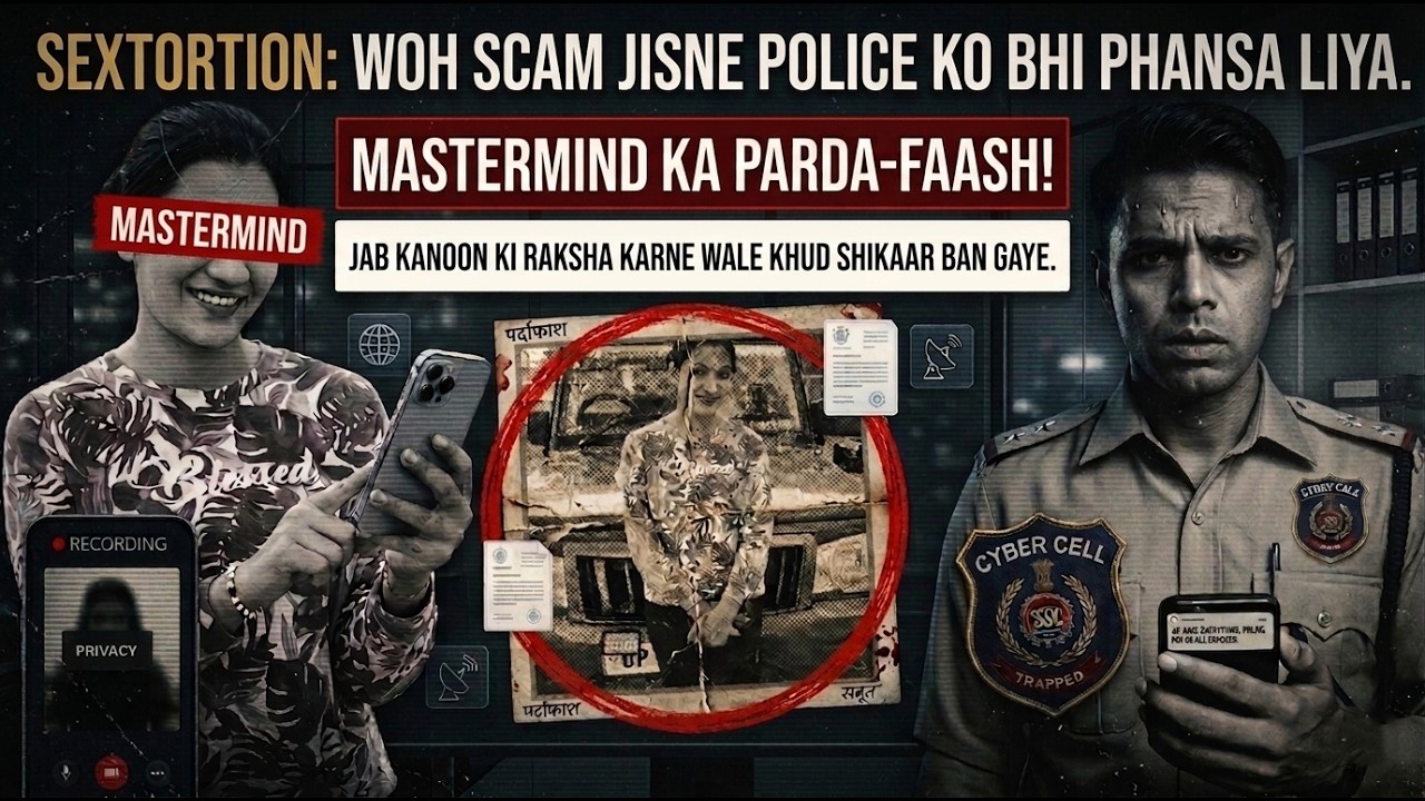 ऑनलाइन ब्लैकमेल का जाल: जब पुलिस ही बन गई शिकार! मास्टरमाइंड का बड़ा खुलासा... Online Blackmail Trap