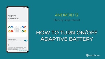 How to Turn On/Off Adaptive Battery [Android 12]