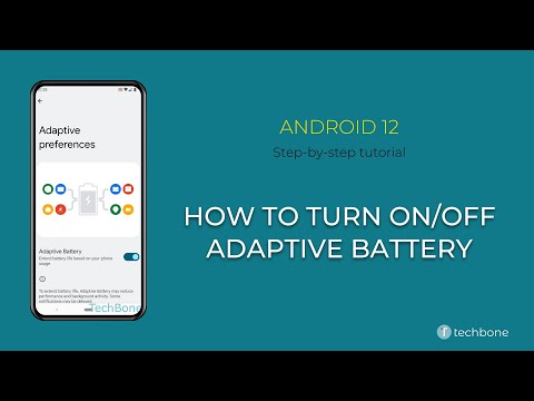 How to Turn On/Off Adaptive Battery [Android 12]