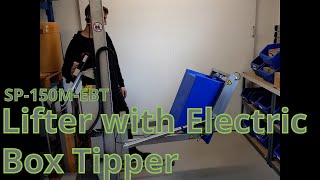 Lifter with Electric Box Tipper - Effortless Lifting and Tipping of Boxes