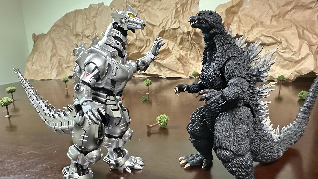 GODZILLA VS KIRYU| STOPMOTION BATTLE
