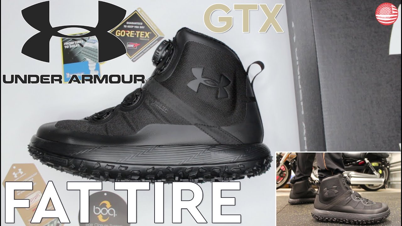 Armour Fat Tire GTX Review (Under Armour Hiking Boots) - YouTube