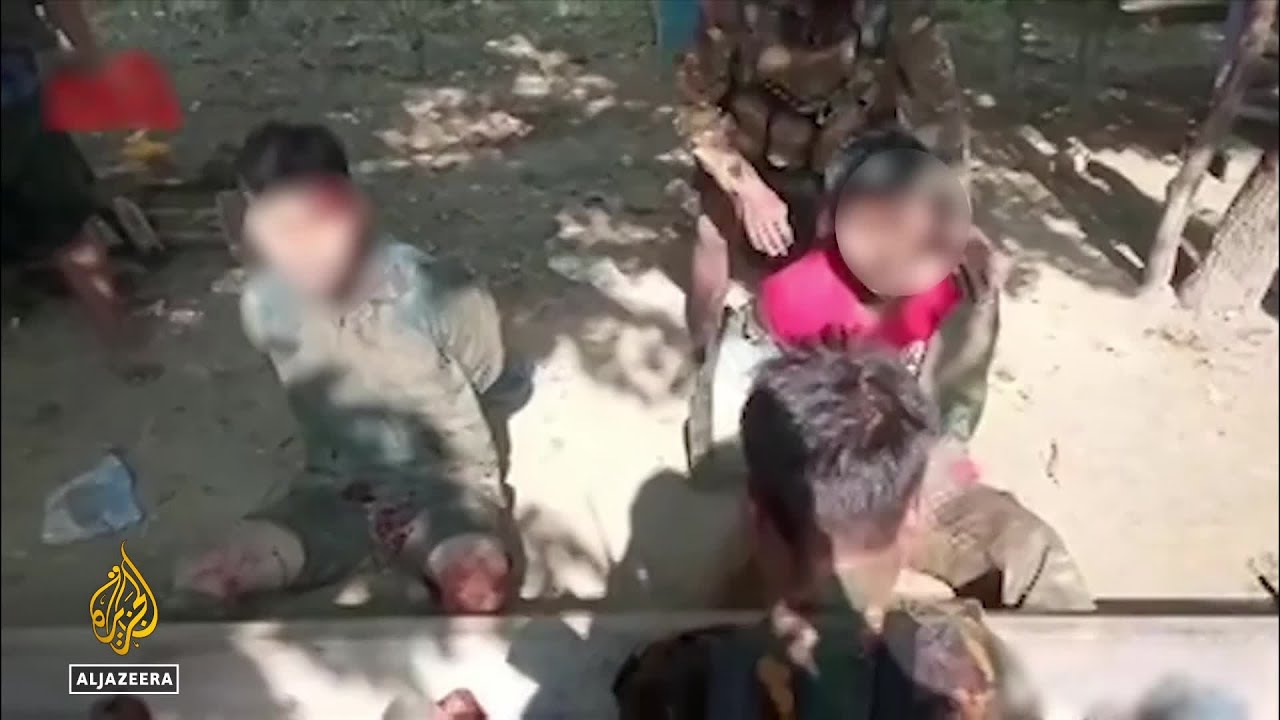 لقطات صادمة تُظهر القتال ومعاملة السجناء في ميانمار
