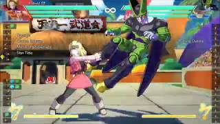 DBFZ - Android 18 snapback and corner combo setups