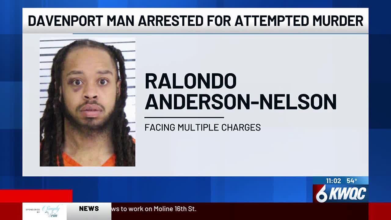 Davenport man charged in shooting, robbery Sunday - YouTube
