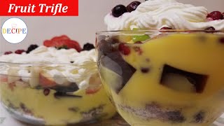 Fruit Trifle Recipe | Fruit Custard Trifle | Iftar Recipes 2021 | Ramadan Recipes | Ramzan Recipes