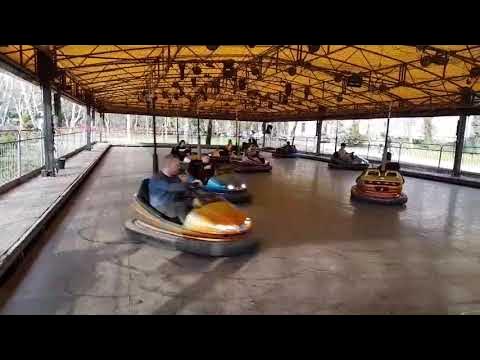 Дрифт на электрокаре . С младшим. Гагаринский парк. Симферополь. - YouTube