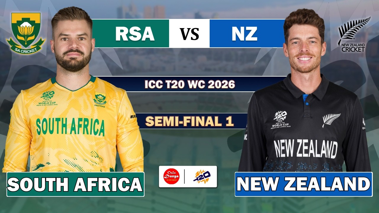 SOUTH AFRICA vs NEW ZEALAND T20 WC SEMI FINAL MATCH LIVE | NZ vs RSA LIVE MATCH COMMENTARY | NZ BAT