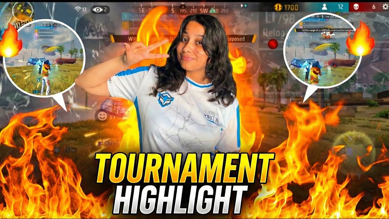 TOURNAMENT HIGHLIGHTS BY R2v-SMRITI🎀🫶🏻|| R2v-GIRLS || IGL POV || 