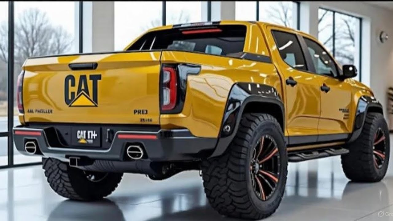 2026 Caterpillar Pickup Truck – The Toughest Pickup Yet
