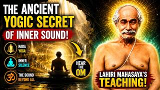 The Ancient Yogic Secret of Listening to Silence | Lahiri Mahasaya's Hidden Teaching
