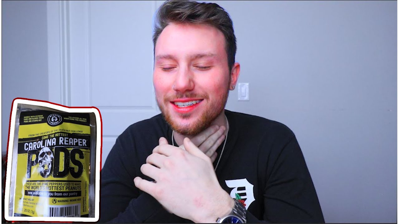 CAROLINA REAPER PEPPER CHALLENGE! YouTube