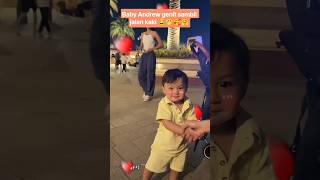 Andrew is such a flirt 🤭 #andrew #adorablebaby #baby #happyjoyfulbaby #cute #erikacarlina #saputr...
