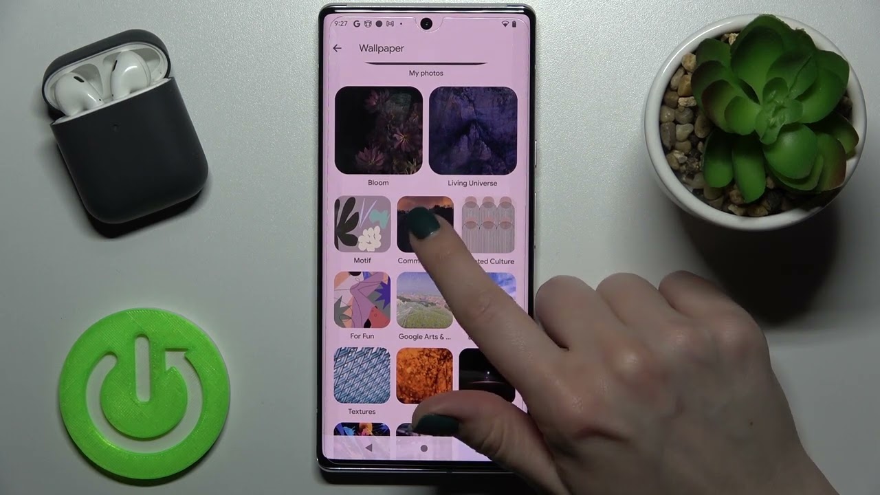 How to Change Lock Screen Wallpaper on GOOGLE Pixel 6... - youtube