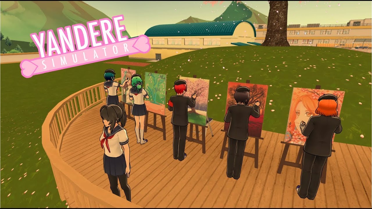 What Is The Art Club Doing Yandere Simulator New Build Youtube What Is The Art Club Doing Yandere Simulator New Build Youtube