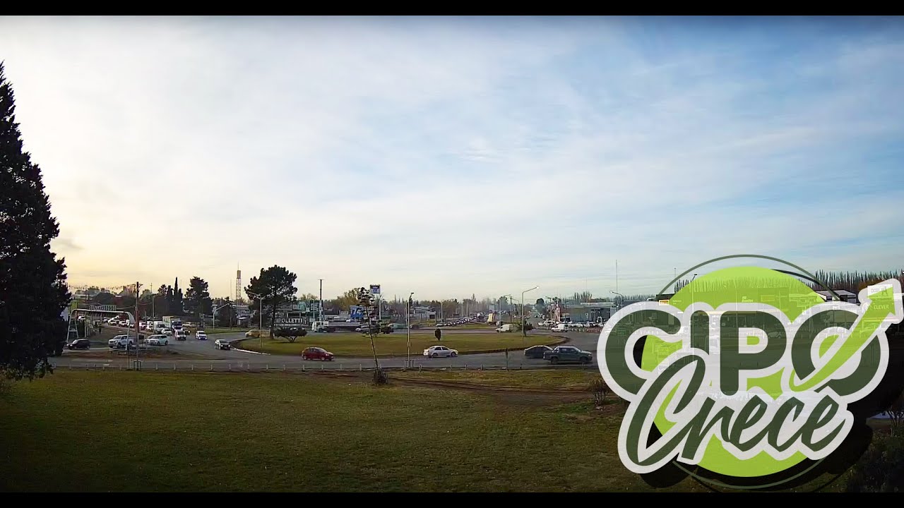 Rotonda de la Ciudad de Cipolletti en VIVO